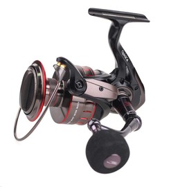 DAM Quick 4 Fishing Reel, Spinning Reels, All-Round Fishing, High Speed Reel for Smooth and Powerful Performance, Unisex, Black, 7000