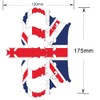 King Coronation Union Jack Crowns Bunting Flags Party Decorations -