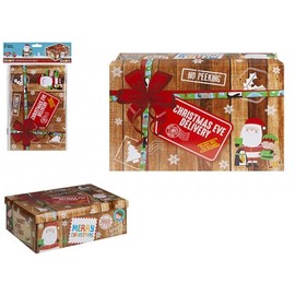 PMS 504029 Mini Box | New Xmas Design | 1 pc - 17 x 26.5 x 8.5cm Accessory, Multicolor