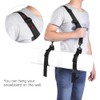Snowboard Strap, Adjustable Shoulder Sling Handle Tape for Snowboard Yoga