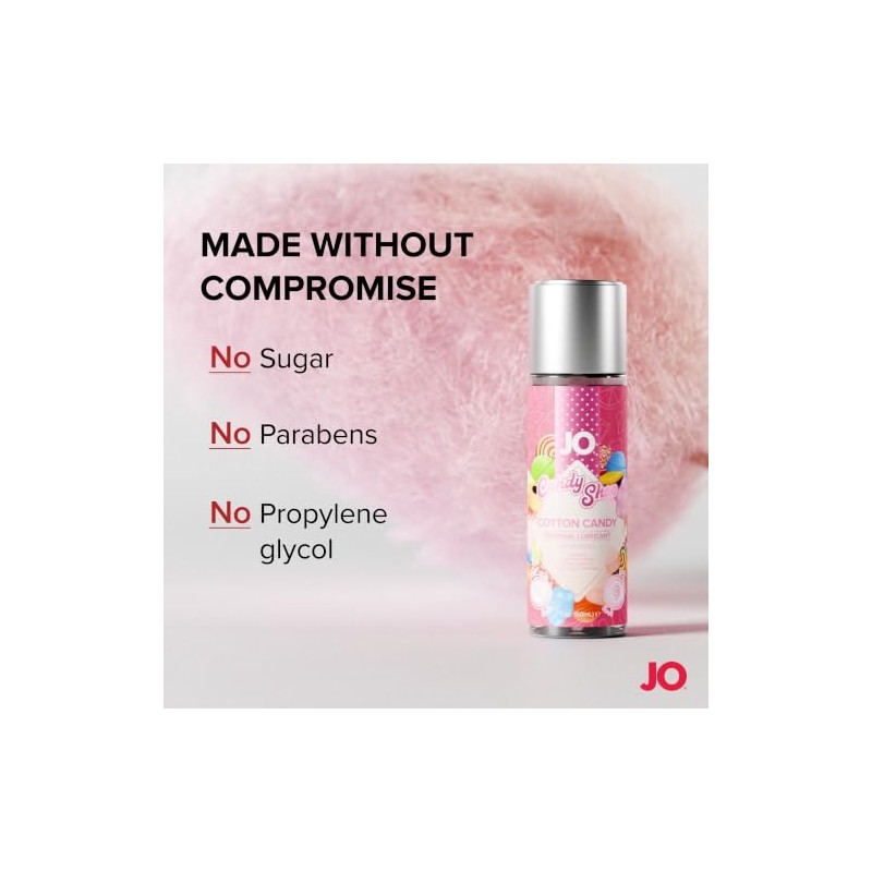 Jo H20 Flavored Candy Shop Water Based Lubricant - Cotton