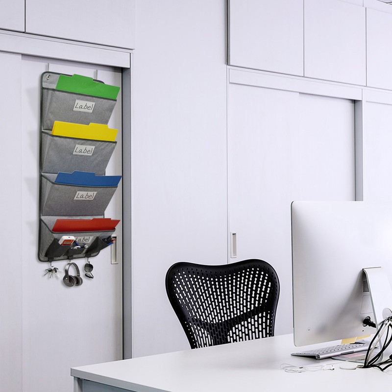 Wall Storage Hanging Bag Large Capacity Over The Door File