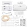 Swokely Smart Automatic Curtain Opener with Hub TY WiFi Remote