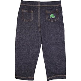 Creative Knitwear Irish Shamrock Denim Jeans