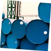 Zerodeko 10pcs Replacement Oil Drum Lids for 200l Plastic Drum