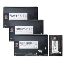 Dongwon Cheonjiin Black Goat Essence (30 packets) x 3 46684 x ​​3 / 동원천지인 흑염소 진액 기 (30포)x3개46684x3