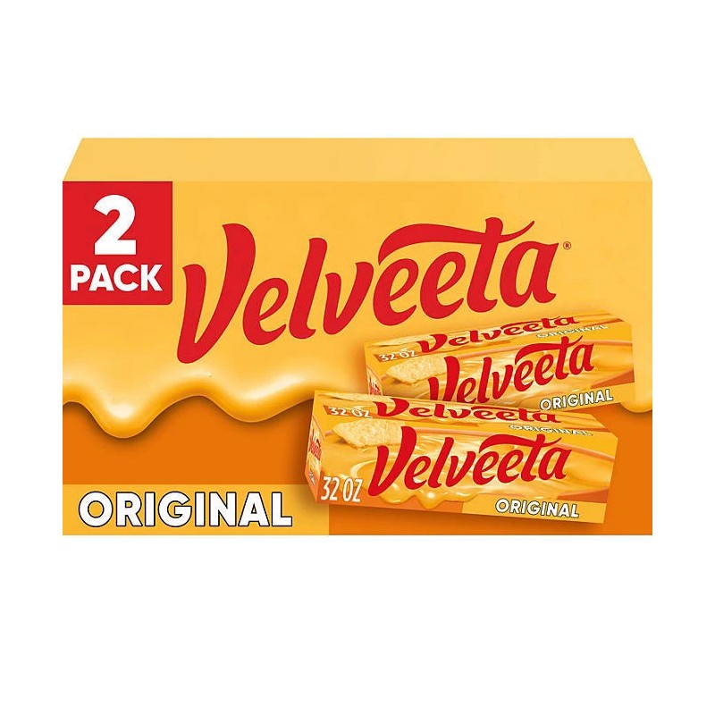 Velveeta Original Pasteurized Cheese Loaf (32 oz., 2 pk.) Great