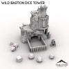 Tabletop Terrain Wild Bastion Dice Tower - Fantasy DND Dungeons