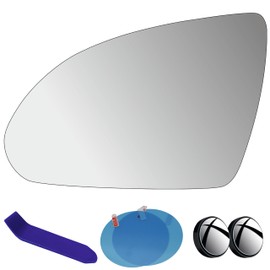 EAP Driver Side Mirror Glass Compatible with Kia Optima 2016-2019, Heated 87611A8000 87611D5010