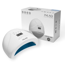 INLAQ® Dual UV/LED Hybrid Nail Lamp - LCD Display and Three Operating Modes | 48W White