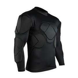 Jellybro Men's Padded Football Protecitve gear Set Training Suit Rib Protector
