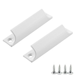 HFMYGS Balcony Door Handle Outdoor, Patio Door, Aluminium Alloy Handle, Suitable for Windows, Cabinets and Drawers, Versatile Secure Handle Set with Screws, Furniture Fittings