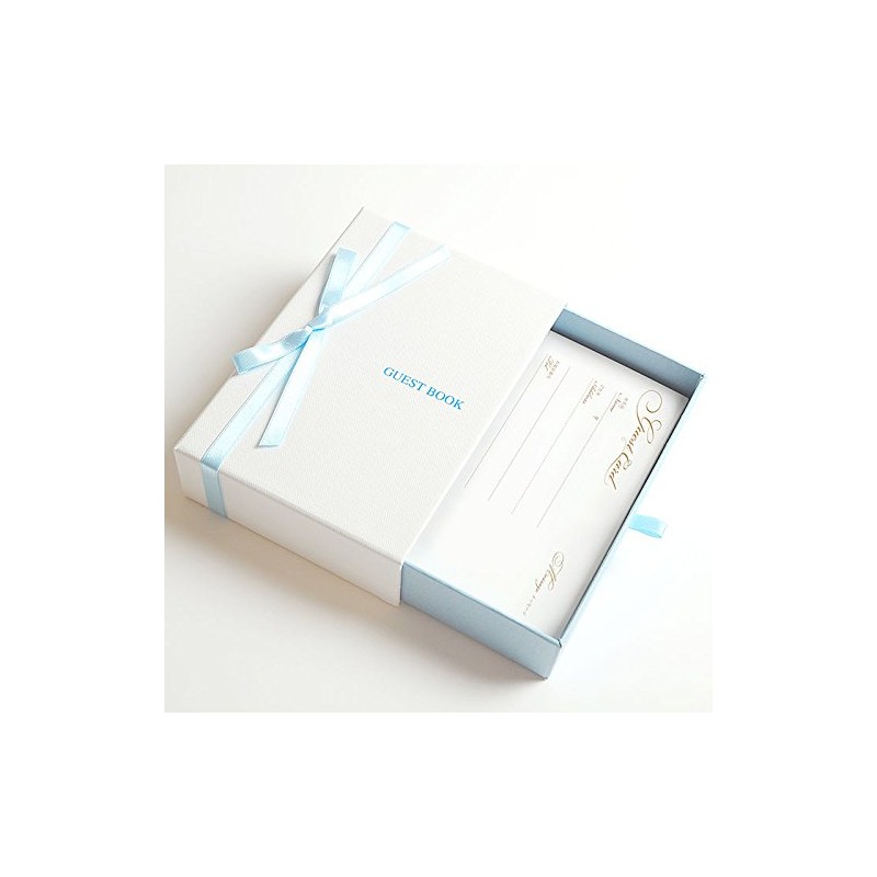 Box Type Card 芳名 Book Azure (Standard 芳名 Cards, 80 Piece)/Wedding/Guest