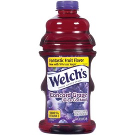 Welch's Blended Grape Juice Cocktail, 64-Ounce Bottles (Pack of 8)