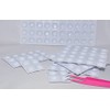Alluring Adhesive Glue Pallet with 100 Wells Per Sheet for