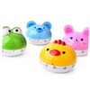 SHOWERORO Countdown Timer Rabbit Shape Kitchen Timer Loud Alarm Perfect
