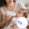 6pcs Baby Bottle Caps Compatible with Lansinoh Bottles, Soft &