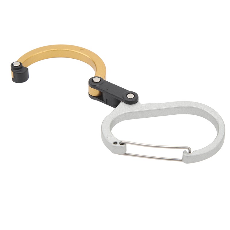 Carabiner Clip Outdoor Tactic Clasp Multifunctional Aluminium Alloy M Size