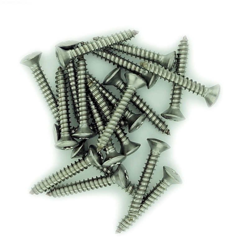 No.2 x 0.625 (2.2mm x 16mm) TX Raised Countersunk Self-Tapping