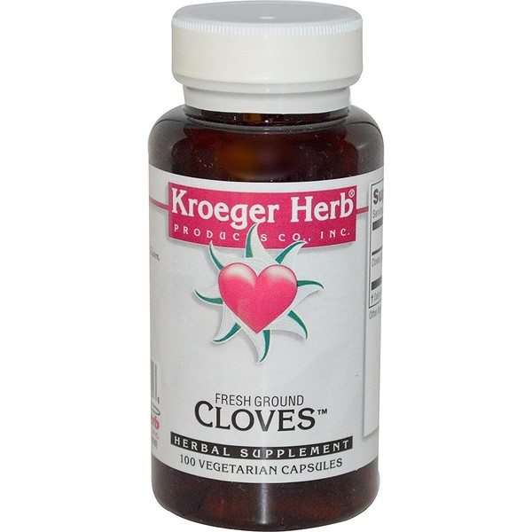 Kroeger Herb Cloves 100 Vcap