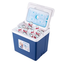 LifeBROS 11/17/19/27 Qt Insulated Portable Cooler Leak-Proof Ice Chest Lunch Box Hard Coolers with Extra Ice Pack for BBQ, Camping, Pincnic、Car、Home Recreation、etc.-Blue