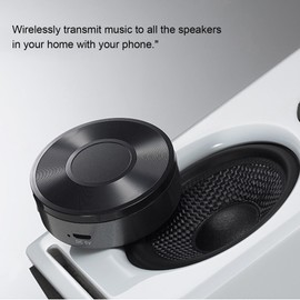 WiFi Wireles Audio Adapter for DLNA for Spotify, 2.4G WiFi Audio Speaker Wireless Sound Streamer Multi Room Supported, HiFi Music Receiver Airplay