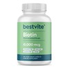 Bestvite Biotina 10000mcg 240 Cápsulas Vegetarianas Vegano