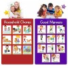 Learn & Climb Kids Reward Chores Chart - 49 Behavioral