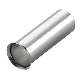 Baomain 1000-Pack AWG 10/6mm² Long: 12mm Copper Crimp Connectors – Non-Insulated Ferrule Pin Terminals (EN6012)