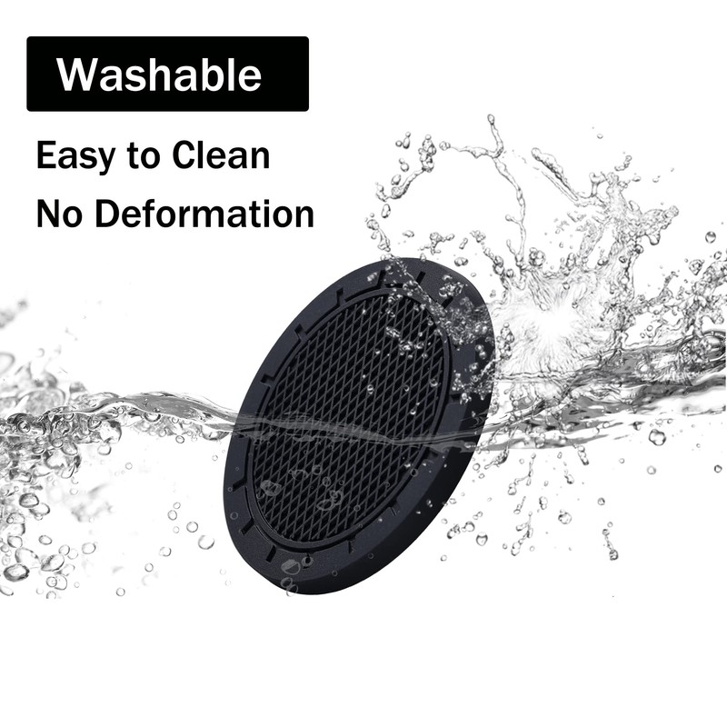 JUSTTOP Car Cup Holder Coaster, PVC Car Coaster, 4 Pack