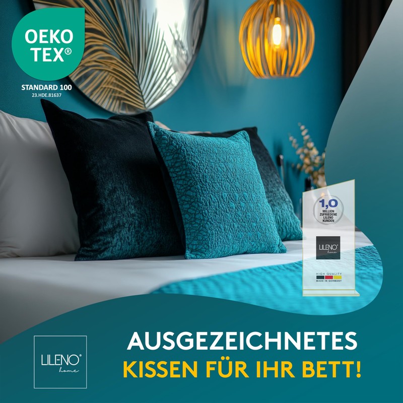 LILENO HOME Set of 4 cushion filling, 40 x 60