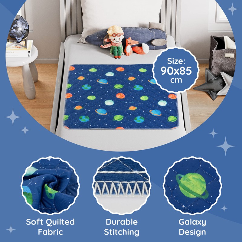 Potty Training Bed Pad, Mattress Protector for 100% Night Time