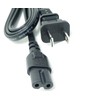 MaxLLTo Replacement Power Cord 6ft Extra Long Black 2 Prong
