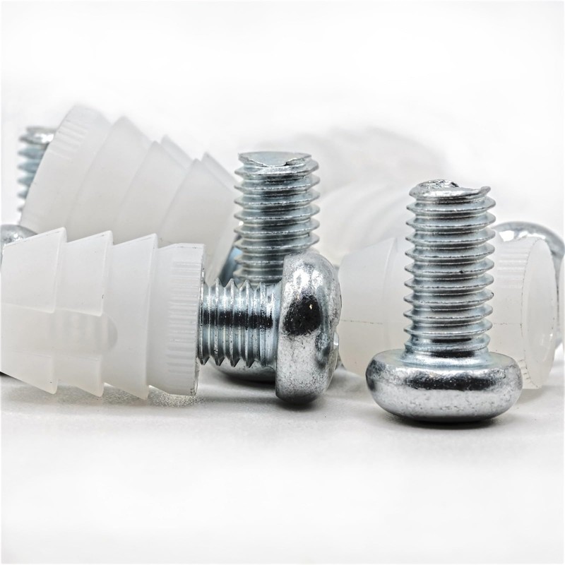 ReplacementScrews Plastic Sleeve and Screw Compatible with IKEA Part 102267