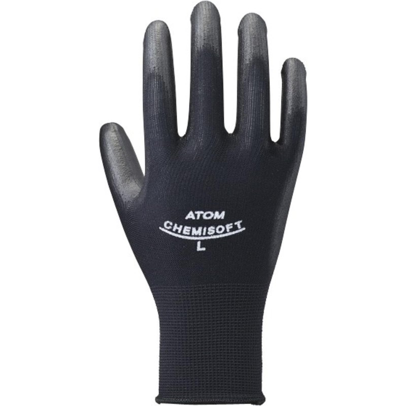 Atom Chemisoft Urethane Treatment, Back Cut, Black Coating, Perfect Fit,