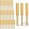 Jiozermi 30 Pcs 1/8" Chainsaw Sharpening Stones Diamond Chainsaw Sharpener