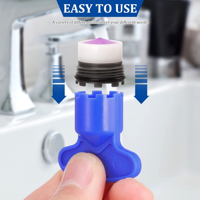 DOITOOL 5PCS Cache Faucet Aerator Wrench Tool for 16.5 18.5