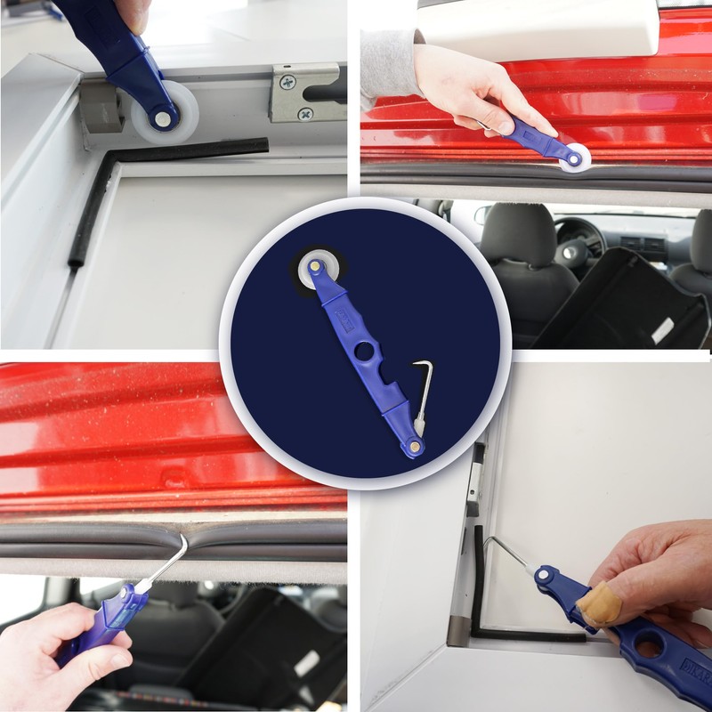 Seal Roller for Window Seal, Door Seal 2-in-1 Seal Tool