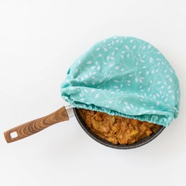 4MyEarth Reusable Cotton Food Cover - Extra Large, Ocean Life