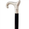 Wooden Palm Walking Stick | Crutch Support Wood & Brass