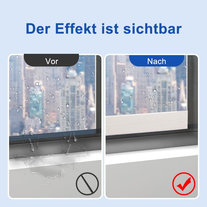 FuKuEn Window Condensation Absorber Anti Condensation Moisture Absorber Felt Strips