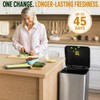 Lemon Essence, Liquid Trash Can Deodorizer, 6 Pack Fragrance Capsules