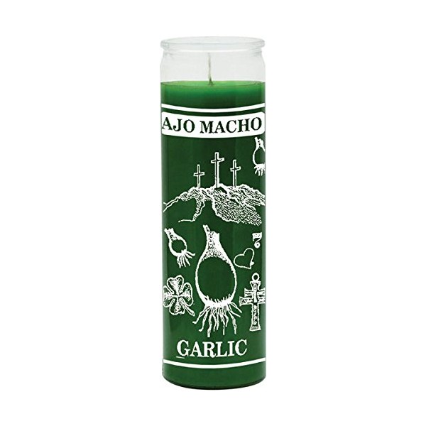 INDIO Garlic Green Candle - Silkscreen 1 Color 7 Day