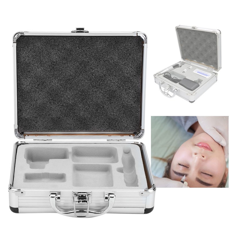 Tattoo Carrying Case Machine Storage Box Lock Padded Box Organizer