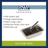 RSVP International Endurance Cocktail Collection, Retro Ice Cube Tray, Stainless