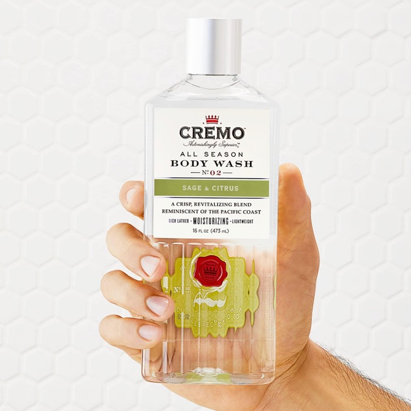 CREMO - Moisturising Body Wash for Men | Revitalising Shower