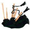 Kids Bagpipe Playable Miniature Bagpipe with Reed In Black Watch