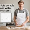 Cardkiss Chef Apron for Men and Women, Water & Oil
