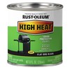 Rust-Oleum 7778730 High Heat Brush Protective Enamel Paint, Half Pint,