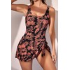 Eomenie One Piece Swimdress Swimsuits for Women Tummy Control Swim